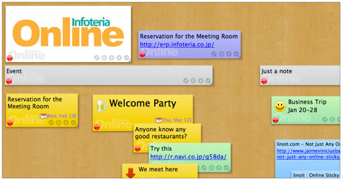 Use As A Bulletin Board A Meeting Place And To Share Ideas Among Friends Online Stickies Lino Blog